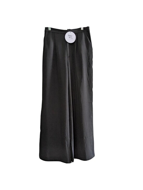 Princess Polly Pants - Princess Polly Women's Briana Wide Leg Black Dress Pants Trousers, Size 6, New